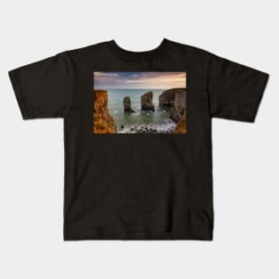 Stack Rocks, Pembrokeshire Kids T-Shirt